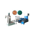 spagetti pelletizing PE film PP bag plastic recycling granulator machine with compactor pelletizer